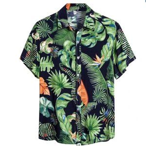 IndioWKND - Tropical Print Shirt